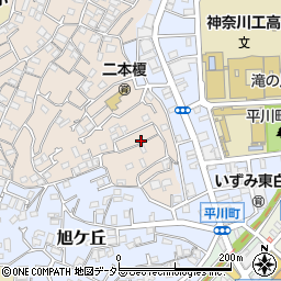 神奈川県横浜市神奈川区二本榎5-4周辺の地図