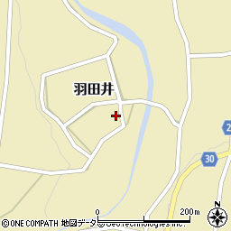 鳥取県西伯郡大山町羽田井750周辺の地図