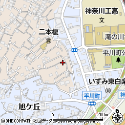 神奈川県横浜市神奈川区二本榎4-14周辺の地図