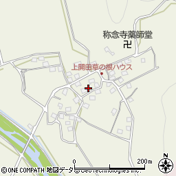 滋賀県高島市マキノ町上開田105周辺の地図