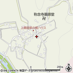 滋賀県高島市マキノ町上開田102周辺の地図