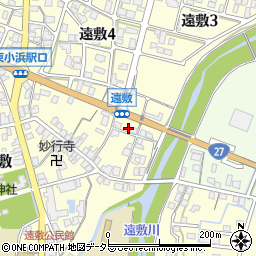 福井県小浜市遠敷112-17周辺の地図