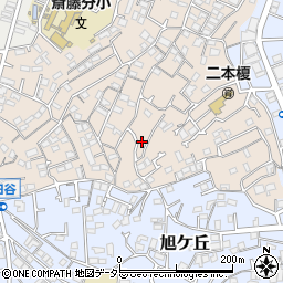 神奈川県横浜市神奈川区二本榎17-15周辺の地図