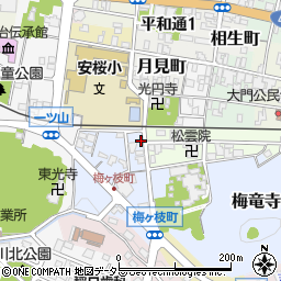 岐阜県関市梅ケ枝町21周辺の地図