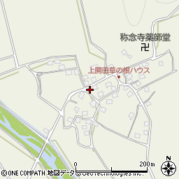 滋賀県高島市マキノ町上開田114周辺の地図