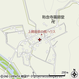 滋賀県高島市マキノ町上開田104周辺の地図