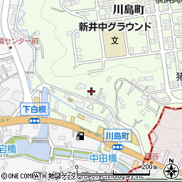 神奈川県横浜市旭区川島町2916周辺の地図