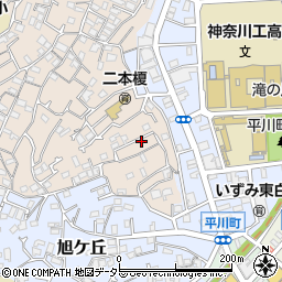 神奈川県横浜市神奈川区二本榎5-16周辺の地図