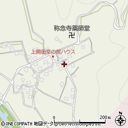 滋賀県高島市マキノ町上開田137周辺の地図