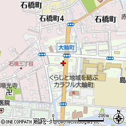 島根県松江市大輪町393-19周辺の地図