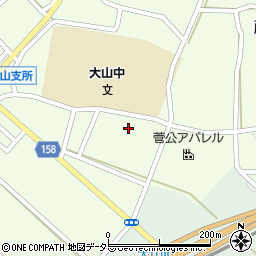 鳥取県西伯郡大山町所子237周辺の地図