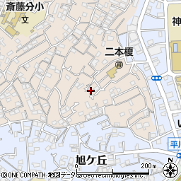 神奈川県横浜市神奈川区二本榎11-7周辺の地図