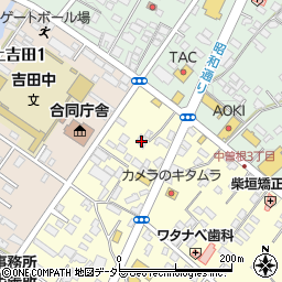 丸吉荘周辺の地図
