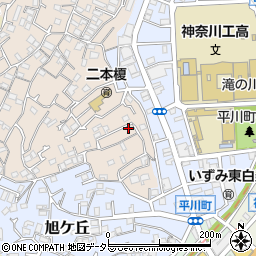 神奈川県横浜市神奈川区二本榎5-18周辺の地図