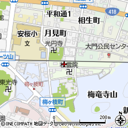 岐阜県関市豊川町周辺の地図