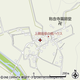 滋賀県高島市マキノ町上開田111周辺の地図