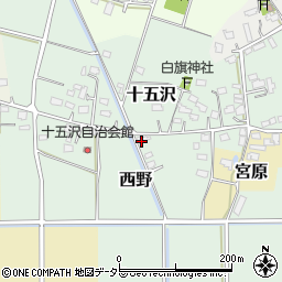 千葉県市原市西野296周辺の地図