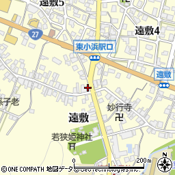 福井県小浜市遠敷76-51周辺の地図