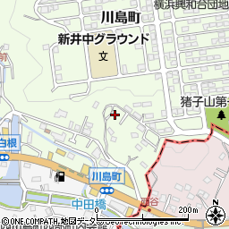 神奈川県横浜市旭区川島町3001周辺の地図