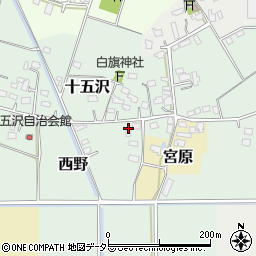 千葉県市原市西野276周辺の地図