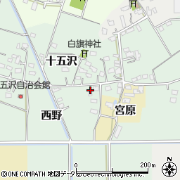 千葉県市原市西野276周辺の地図