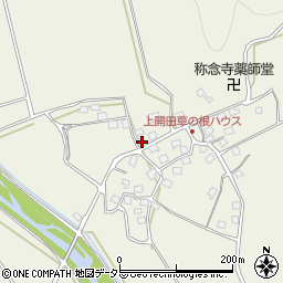 滋賀県高島市マキノ町上開田93周辺の地図