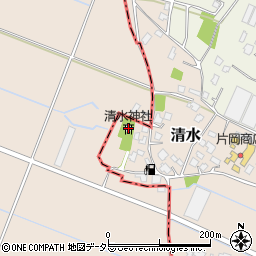千葉県大網白里市清水810-1周辺の地図