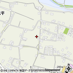 長野県飯田市駄科周辺の地図