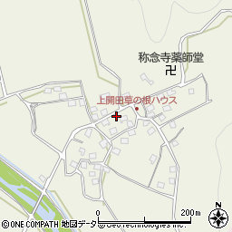 滋賀県高島市マキノ町上開田106周辺の地図