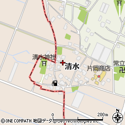 千葉県大網白里市清水788-1周辺の地図
