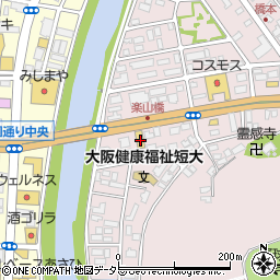 ブックオフ松江店周辺の地図