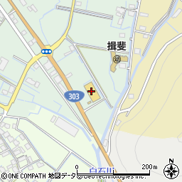 コメリハード＆グリーン揖斐川店周辺の地図