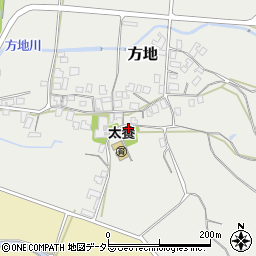 鳥取県東伯郡湯梨浜町方地541周辺の地図