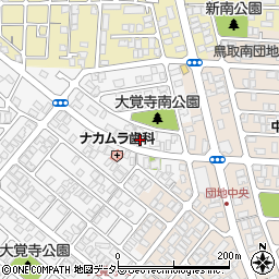 鳥取県鳥取市大覚寺175周辺の地図