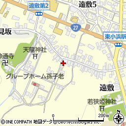 福井県小浜市遠敷63周辺の地図