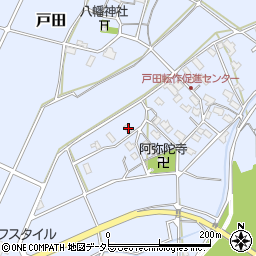 岐阜県関市戸田215周辺の地図