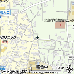 神奈川県厚木市三田544周辺の地図