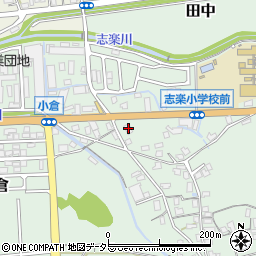 ファミリーマート舞鶴小倉店周辺の地図