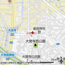 鳥取県鳥取市大覚寺73周辺の地図