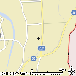 鳥取県西伯郡大山町羽田井207周辺の地図