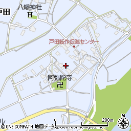 岐阜県関市戸田252-1周辺の地図