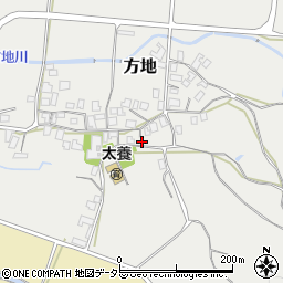 鳥取県東伯郡湯梨浜町方地548周辺の地図