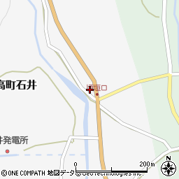 兵庫県豊岡市日高町石井521周辺の地図