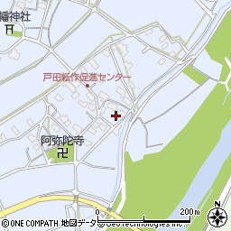 岐阜県関市戸田244周辺の地図