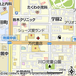島根県松江市学園2丁目2-36周辺の地図