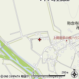 滋賀県高島市マキノ町上開田242周辺の地図
