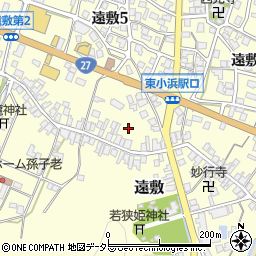 福井県小浜市遠敷76周辺の地図
