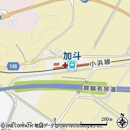 加斗駅周辺の地図