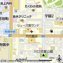 島根県松江市学園2丁目2周辺の地図