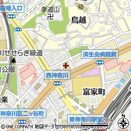 横浜リゾート＆スポーツ専門学校周辺の地図